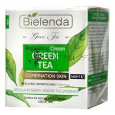 Bielenda Green Tea Regulating Cream Green Tea Night 50ml Combination Skin