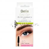 Delia Eyebrow Expert Lamination Gel 4ml 4.0 Brown