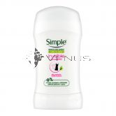 Simple Kind To Skin Invisible Anti Perspirant Stick 40ml
