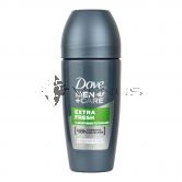 Dove Deodorant Roll On 50ml Men+ Care Extra Fresh