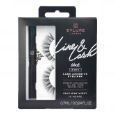 Eylure Line & Lash Eyelash With Lash Adhesive Pen Black
