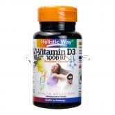 Holistic Way Vitamin-D3 1000IU 100s