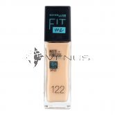 Maybelline Fit me Matte + Poreless Foundation 122 Creamy Beige