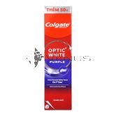 Colgate Toothpaste Optic White 150g Purple