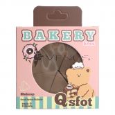 Bakery Bear Makeup Sponge 6s Chocolat