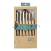 Mii Bamboo Fiber 23% 6s Eye Brush Set