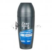Dove Deodorant Roll On 50ml Men+ Care Clean Comfort