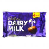 Cadbury Dairy Milk Bar Chocolate 4 Pack 108.8g