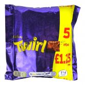 Cadbury Twirl 5 Pack 107.5g