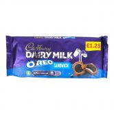 Cadbury Dairy Milk Oreo Sandwich Bar Chocolate 96g