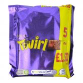 Cadbury Twirl Pack 107.5g (5x21.5g)