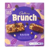 Cadbury Brunch Bar Raisin 5Bars Box