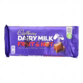 Cadbury Dairy Milk Fruit & Nut Bar Chocolate 110g