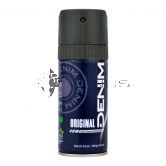 Denim Deodorant Spray 150ml Original Blue