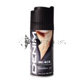 Denim Deodorant Spray 150ml Black