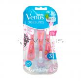 Gillette Venus Treasures Disposable Razor 3s