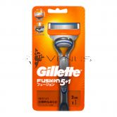 Gillette Fusion 5 Razor 1s+Cartridge 1s