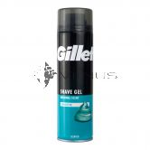 Gillette Shave gel 200ml Sensitive Original Scent