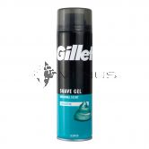 Gillette Shave gel 200ml Sensitive Original Scent