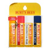 Burt's Bees Lip Balm 4x4.25g Value Pack