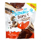 Kinder Schoko Bons Milky & Cocoa Crispy Wafer 12s