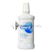 Oral-B Mouthwash Gum & Enamel Care 500ml Fresh Mint Zero Alcohol