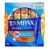 Tampax Pearl Compak Super Plus 16 Tampons