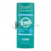 Tom's Of Maine Deodorant Stick 92g Mountain Spring