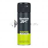 Reebok Deodorant Spray 150ml Men Inspire Your Mind