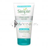 Simple Clear Pore Scrub 150ml