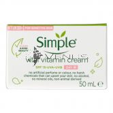 Simple Kind To Skin Vital Vitamin Day Cream 50ml SPF15