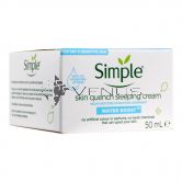 Simple Water Boost Skin Quench Sleeping Cream 50ml