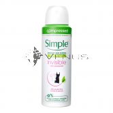 Simple Kind To Skin Invisible Anti-Perspirant Spray 125ml