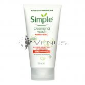 Simple Cleansing Wash + Anti-Bac 150ml