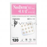 Neoderm Spot Ultra Thin Sterile Hydrocolloid Spot Dressing 1cmx1cm 120s
