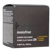 Innisfree Super Volcanic Pore Clay Mask 2x 100ml