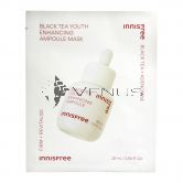 Innisfree Black Tea Youth Enhancing Ampoule Mask 1s