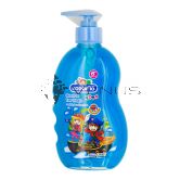 Kodomo Kids Head to Toe Wash Blue Candy 400ml