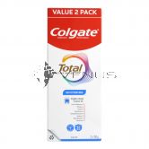 Colgate Toothpaste Total 2x150g Whitening