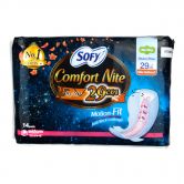 Sofy Comfort Nite Dry Net Slim Wing 29cm 14s