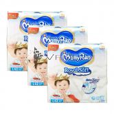 MamyPoko Royal Soft Tape Diaper L 62S (1Carton=3packs)