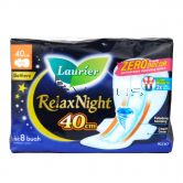 Laurier Relax Night Gathers Wing 40cm 8s