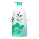 Dove Hair Shampoo 650ml Fresh Nourishment