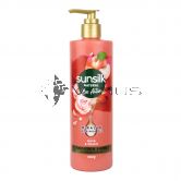 Sunsilk Natural Shampoo 380ml Smooth & Shine Miracle Moringa Oil