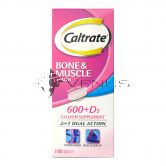 Caltrate Bone & Muscle Health 2in1 Dual Action 100 Tablets