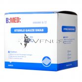 B:MED: Sterile Gauze Swab 2" x 2" (20x5s=100s)