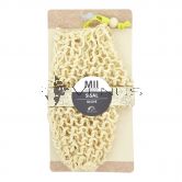Mii Bath Gloves With Ribbon Circle Bead & Opp Bag 1s
