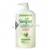 Simple Shower Gel 1L Refreshing