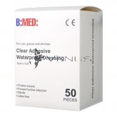 B:MED: Clear Adhesive Waterproof Dressing 5cm x 7cm 50s