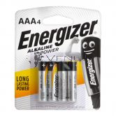 Energizer Power Battery AAA 4s